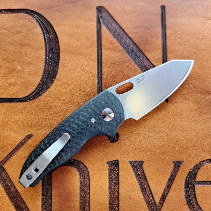 Three Rivers Mfg Nerd 3D Milled Carbon Fiber Stonewashed Magnacut Blade - Image 2