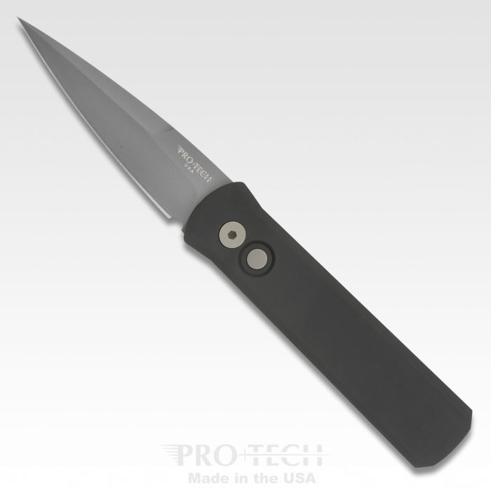 ProTech 720 Godson Black Aluminum Bead Blasted Spearpoint 154CM