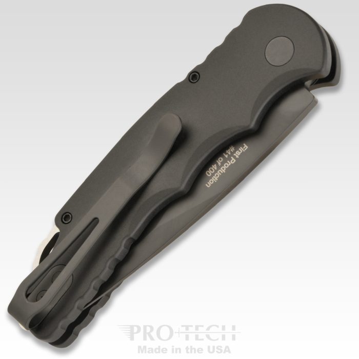 Protech Tactical Response 5 T503 Automatic Black Aluminum S35VN Black DLC Blade - Image 2