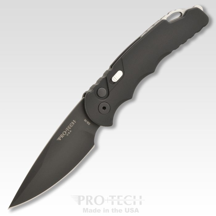 Protech Tactical Response 5 T503 Automatic Black Aluminum S35VN Black DLC Blade