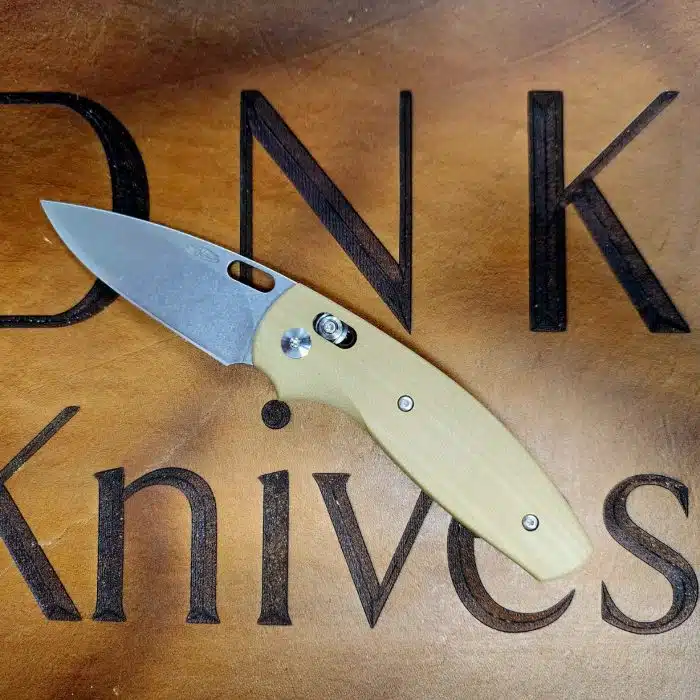 Three Rivers Mfg Bulldog River-Lok Coyote Brown 3D G10 Stonewashed 20CV