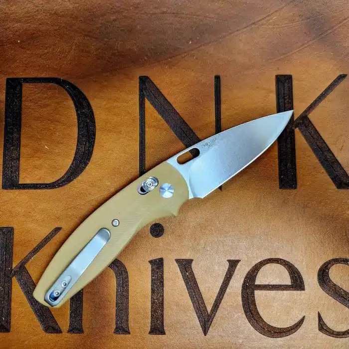 Three Rivers Mfg Bulldog River-Lok Coyote Brown 3D G10 Stonewashed 20CV - Image 2