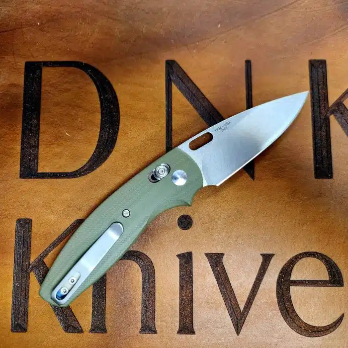 Three Rivers Mfg Bulldog River-Lok OD Green 3D G10 Stonewashed 20CV - Image 2