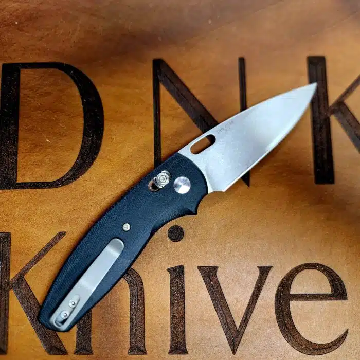 Three Rivers Mfg Bulldog River-Lok Double Black 3D Micarta Stonewashed 20CV - Image 2