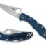 Spyderco Bodacious C263GPCBL Reveal 18 Cobalt Blue G10 Satin CPM-SPY27 Compression Lock