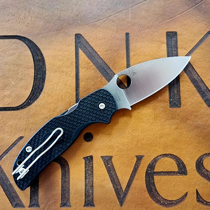 Spyderco Sage 5 Lightweight C123PBK Black FRN Satin S30V Compression Lock - Image 2