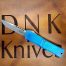 Microtech Dirac Delta 227-2NC D/E Part Serrated Black Blade Natural Clear Aluminum Chassis