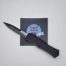 CobraTec OTF Auto Knife Small Dagger Satin D2 Black Aluminum