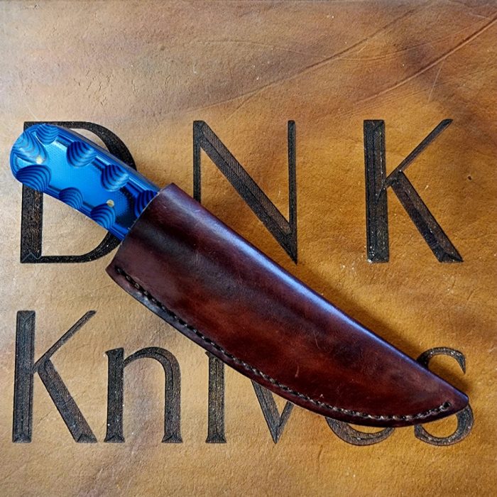 Chuck Cook Knives Mosaic Raindrop Pattern Blue G-Mascus - Image 3