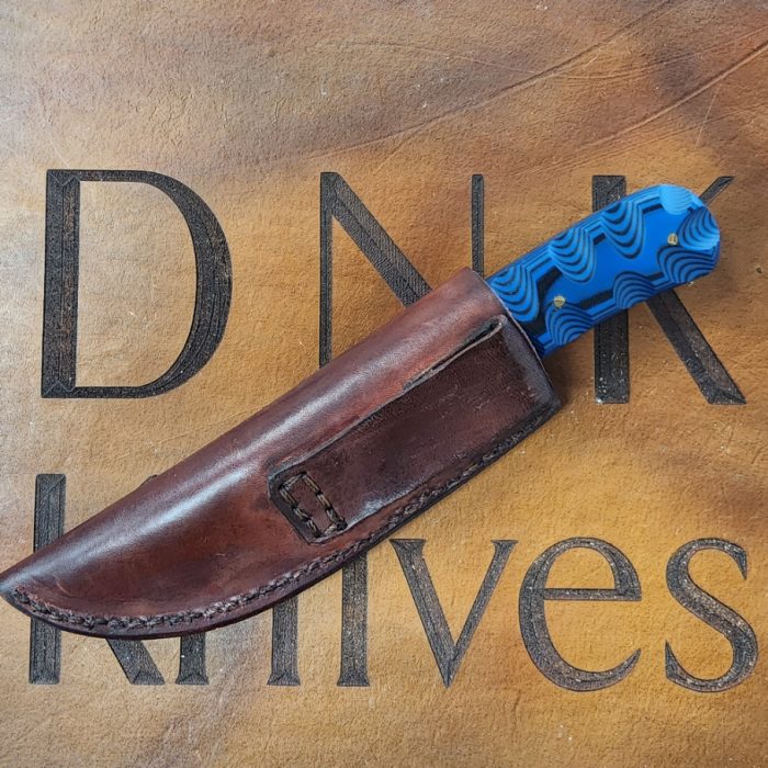 Chuck Cook Knives Mosaic Raindrop Pattern Blue G-Mascus - Image 4
