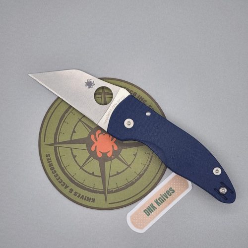 Spyderco MicroJimbo C264GPCBL Cobalt Blue G10 CPM-SPY27