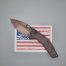 ProTech 7111 Godson Auto Stonewashed Bronze Aluminum 154CM Spearpoint 2-Tone Finish