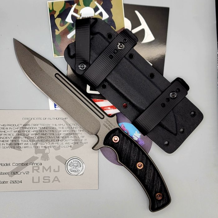 RMJ Tactical Fixed Blade Combat Africa Preowned