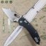 Microtech Ultratech 1123-10 ZBP Tanto Stonewashed MK390 Black Aluminum