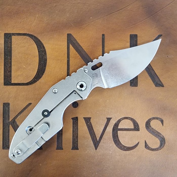 Strider Gibble XL Stonewashed CPM154 Stonewashed Titanium Frame Performance Center Preowned - Image 2