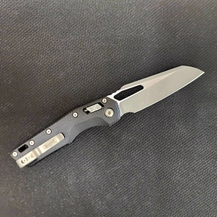 Microtech MSI 210-10APFLGTBK FLUTED BLACK G10 APOCALYPTIC - Image 2