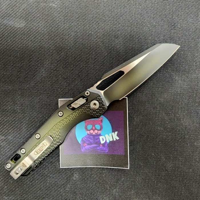 Microtech MSI 210T-1PMFBO Bazooka Green Cerakote Polymer Green M390MK - Image 2