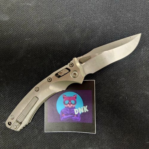 Microtech Marfione Select Amphibian 137RL-10MS1 Stonewash Titanium Bronze Backspacer