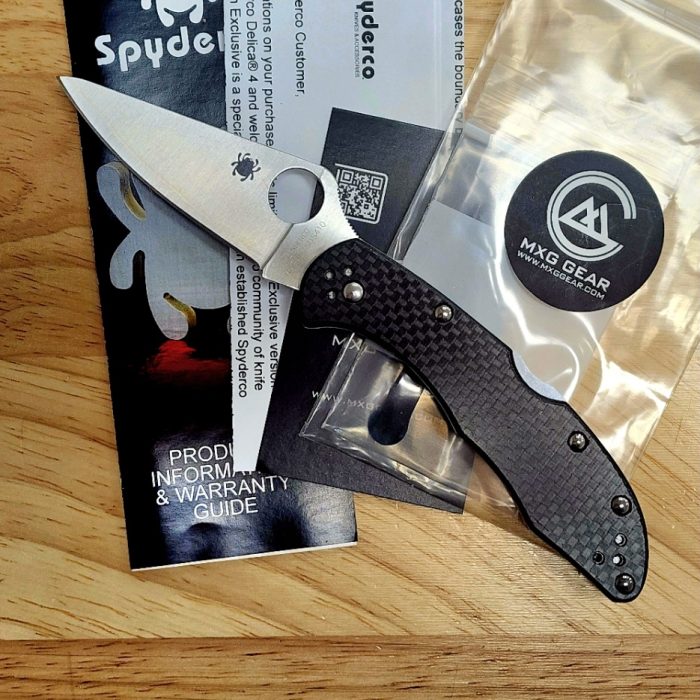 Spyderco Fradon Lock Co. Limited Edition Delica C11FPCFE Preowned