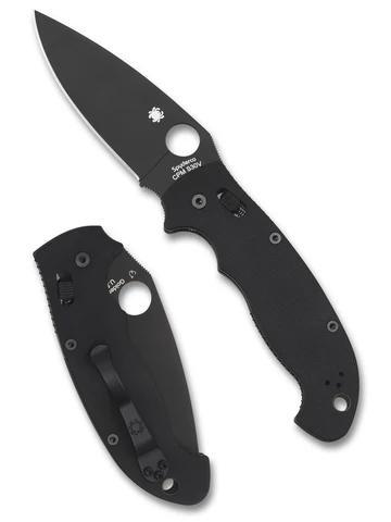 Spyderco C95GPBBK2 Manix 2 XL Black G10 Black S30V