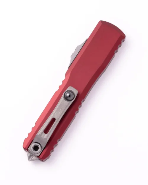 Microtech Ultratech Gen IV 11224-10APMR Apocalyptic Dagger Merlot Machined Aluminum