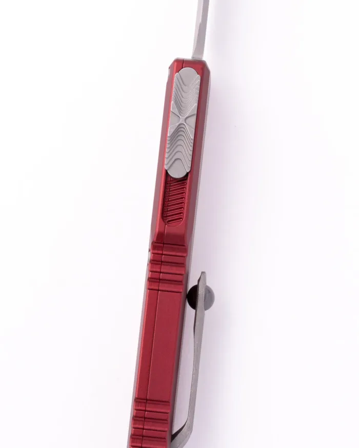 Microtech Ultratech Gen IV 11224-10APMR Apocalyptic Dagger Merlot Machined Aluminum - Image 3