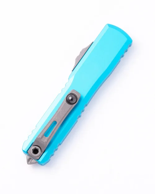 Microtech Ultratech Gen IV 11224-10APTQ Apocalyptic Dagger Turquoise Machined Aluminum