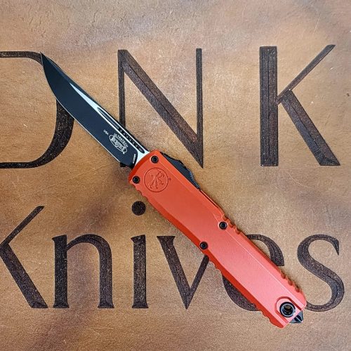 Microtech Ultratech 3 ZBP 1121-1RD Red Machined Aluminum S/E Black M390MK