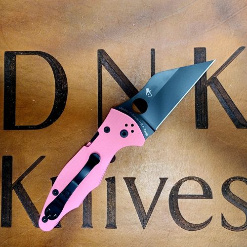 Spyderco Yojimbo 2 C85GPNBKP2 Pink G10 Black S30V