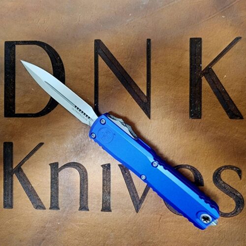 Microtech Ultratech Gen IV 11224-10PU Stonewashed Dagger Purple Machined Aluminum