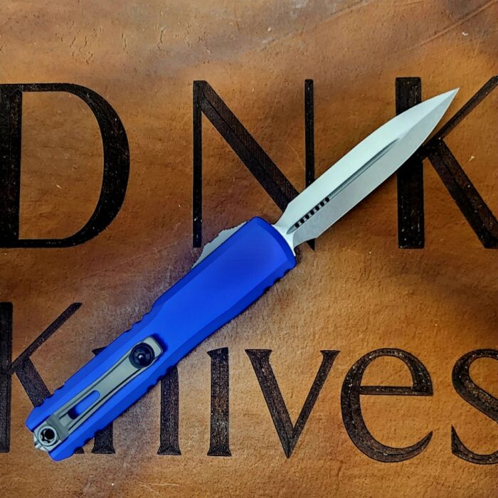 Microtech Ultratech Gen IV 11224-10PU Stonewashed Dagger Purple Machined Aluminum - Image 2