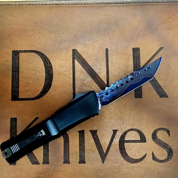 Microtech Combat Troodon LT Hellhound Blued Baker Forge Coppermai DLC Hardware - Image 2