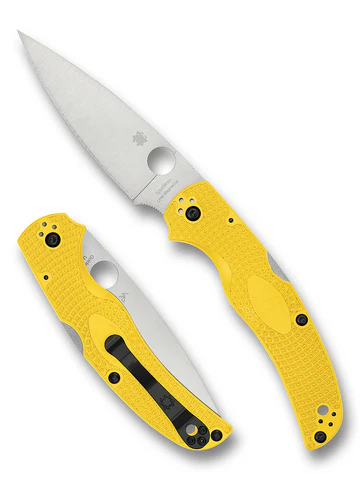 Spyderco Native Chief C244PYL Salt Yellow Lightweight Magnacut