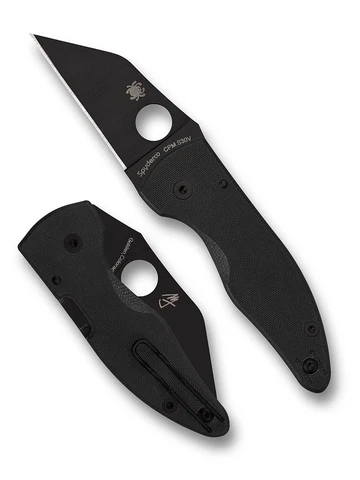 Spyderco C264GPBK MicroJimbo Black G10 Black Blade S30V