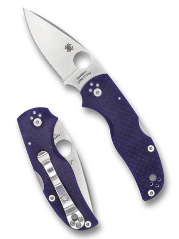 Spyderco Native 5 C41GPDBL5 Dark Blue G10 S110V
