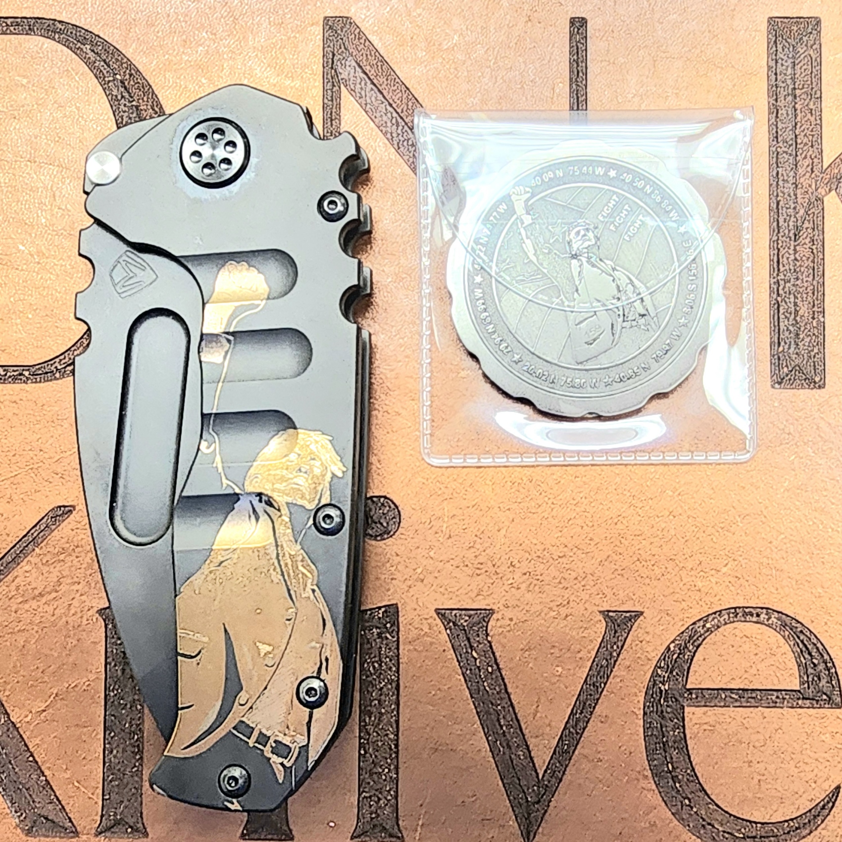 Medford Inaugural Pretorian T w/Coin Medford Inaugural Pretorian T w/Coin