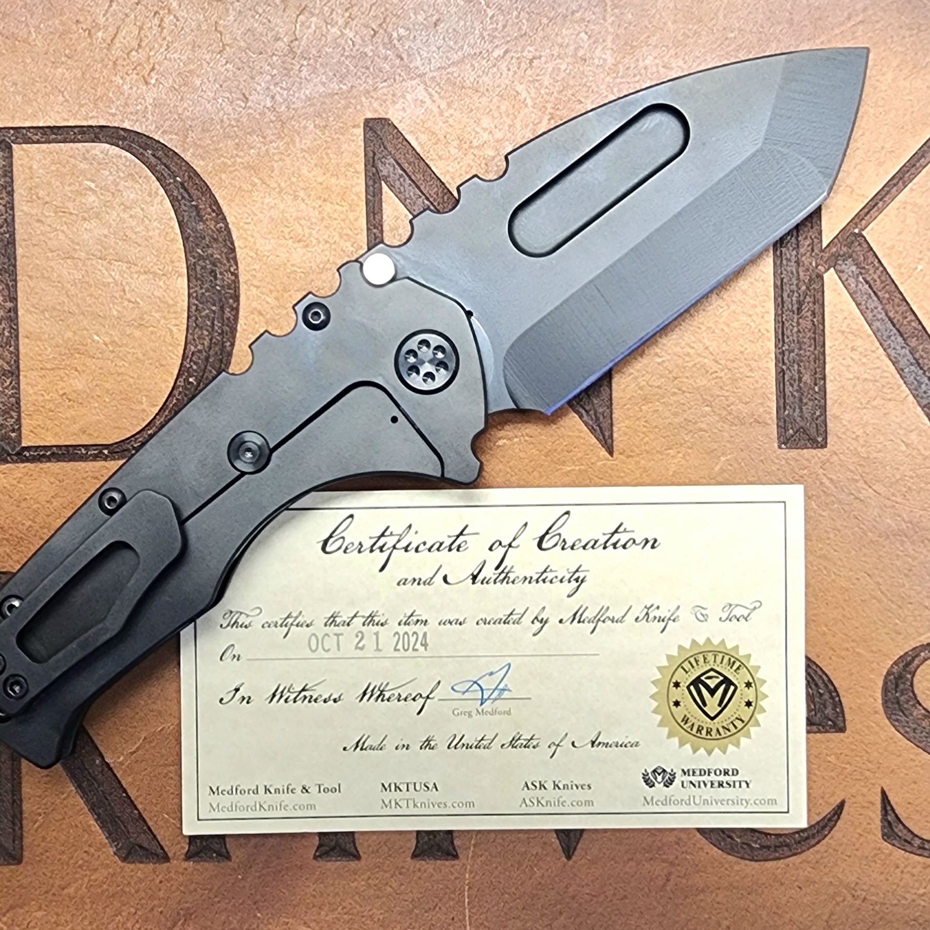 Medford Inaugural Pretorian T w/Coin Medford Inaugural Pretorian T w/Coin - Image 2