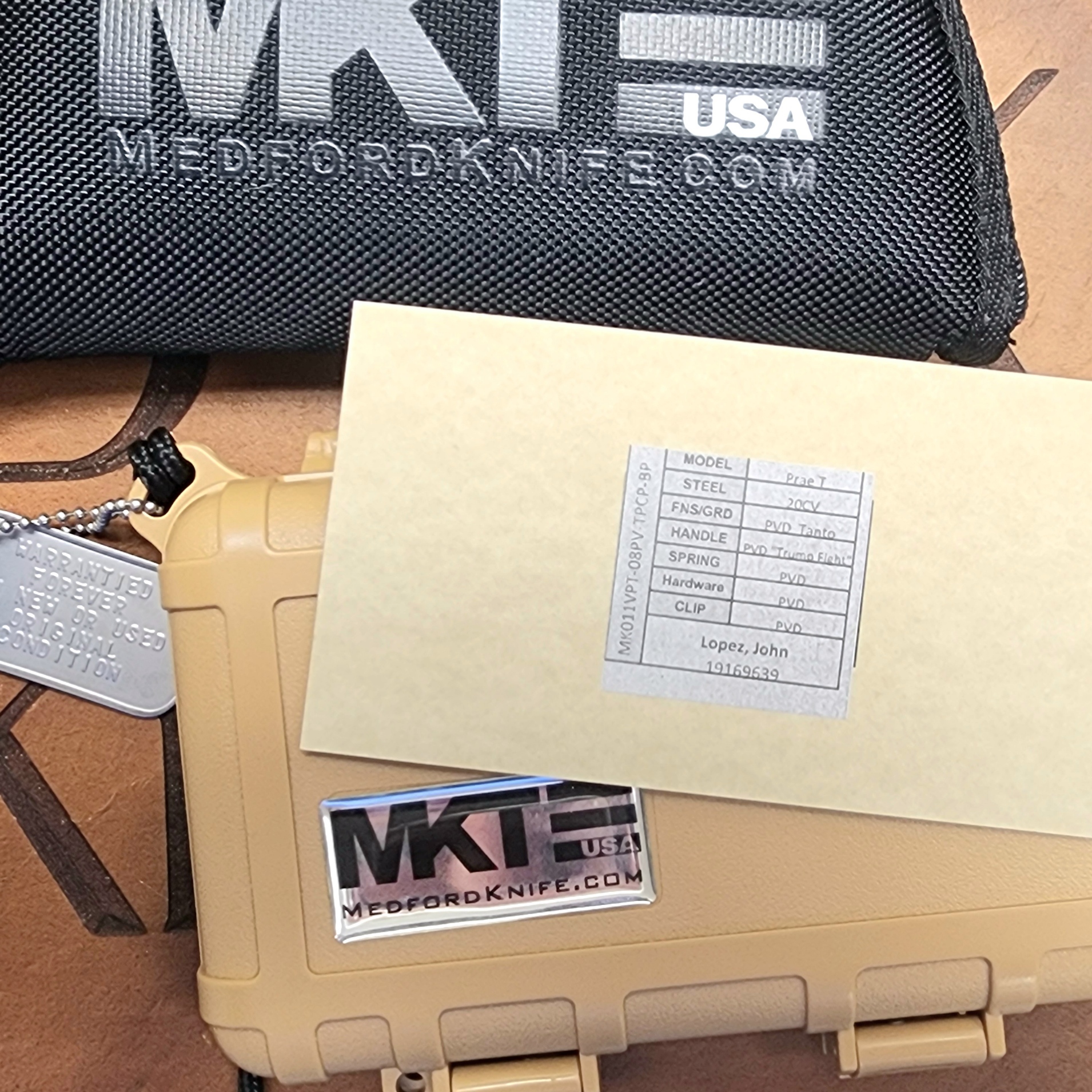 Medford Inaugural Pretorian T w/Coin Medford Inaugural Pretorian T w/Coin - Image 3