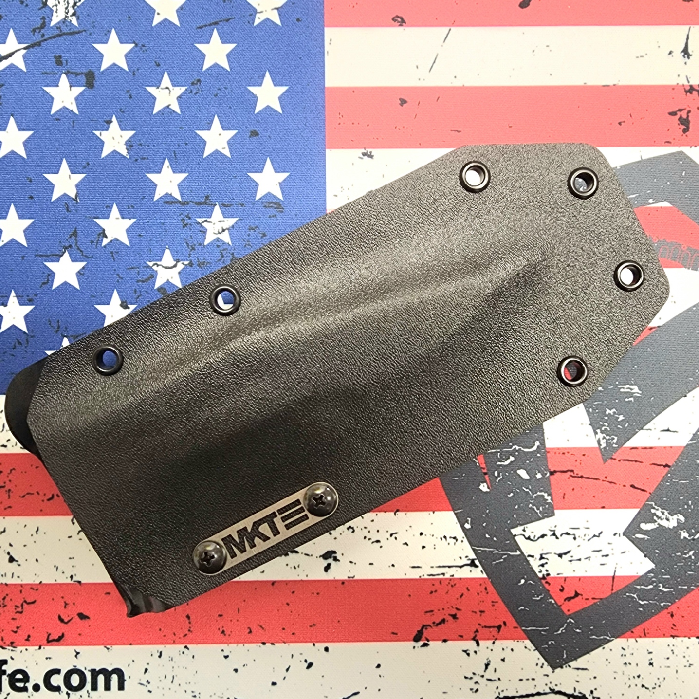 Medford USMC Raider Tumbled 3V Blade/Hilt Black G10 Handles Black Kydex Sheath Medford USMC Raider Tumbled 3V Blade/Hilt Black G10 Handles Black Kydex Sheath - Image 3