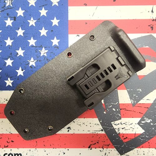 Medford USMC Raider Black 3V Blade/Hilt Multi-Color G10 Handles Black Kydex Sheath