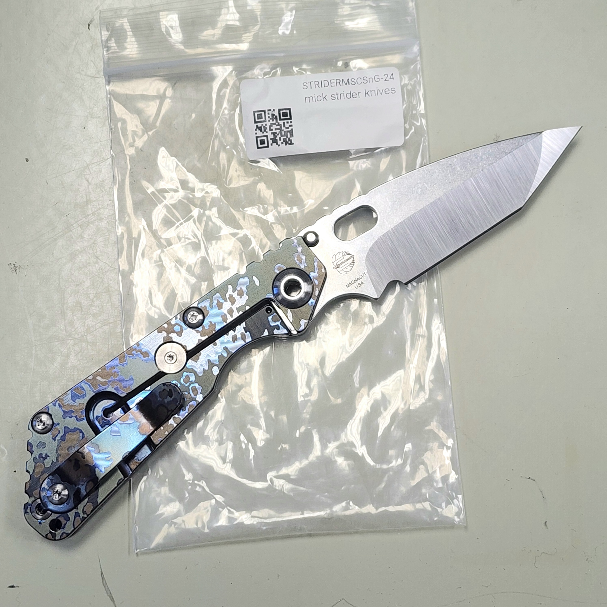 Strider SnG Performance Partizan Titanium Magnacut Compound Grind Tanto Strider SnG Performance Partizan Titanium Magnacut Compound Grind Tanto - Image 2