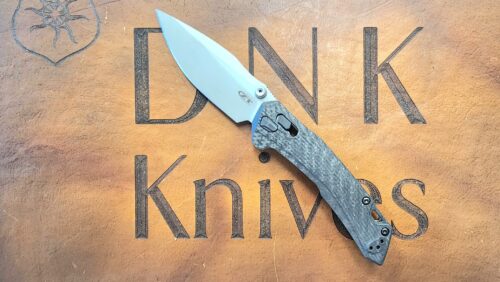Zero Tolerance 0203CF DuraLock 3D Carbon Fiber Working Finish M390 Drop Point