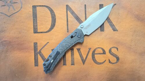Zero Tolerance 0203CF DuraLock 3D Carbon Fiber Working Finish M390 Drop Point