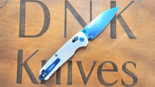 Kershaw Bel Air 6105RAWBLU Cryopick Raw Aluminum Blue MagnaCut Reverse Tanto