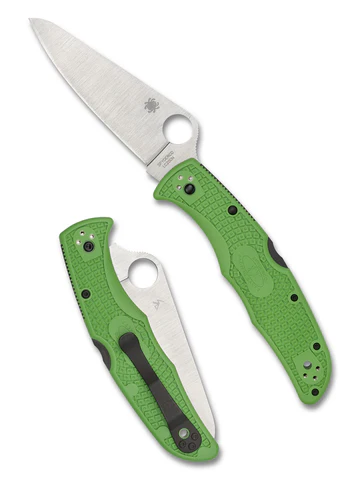Spyderco C91FPGR2 Pacific Salt Lightweight Green LC200N Satin