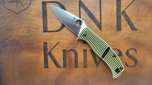 Spyderco Caribbean C217GP G10 LC200N Leaf Plainedge Compression Lock