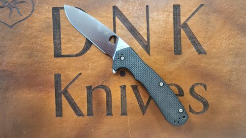 Spyderco Amalgam Carbon Fiber CPMS30V Plainedge C234CFP
