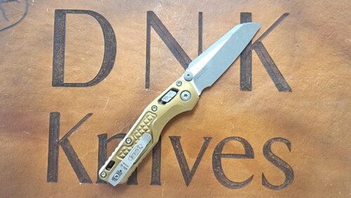 Microtech 210M-10APFRTA MSI Mini Ram-Lok Apocalytic M390MK Tan Aluminum