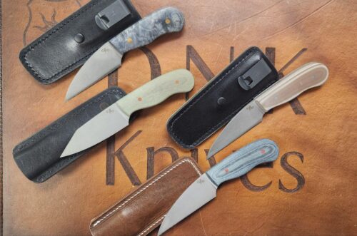 Corey Dunlap Pocket Fixed blade “2.8” Stonewashed A-EBL Blade