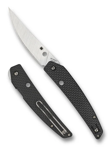 Spyderco C242CFP Ikuchi Carbon Fiber S30V Carbon Fiber Compression Lock